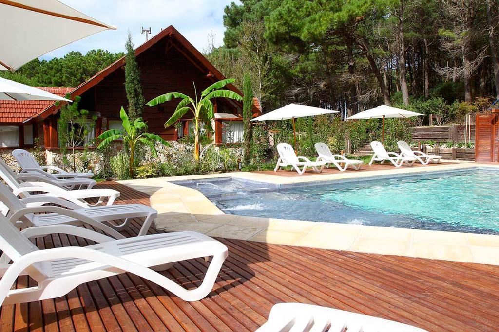 Cabanas Del Bosque Balneario Mar Azul Bagian luar foto